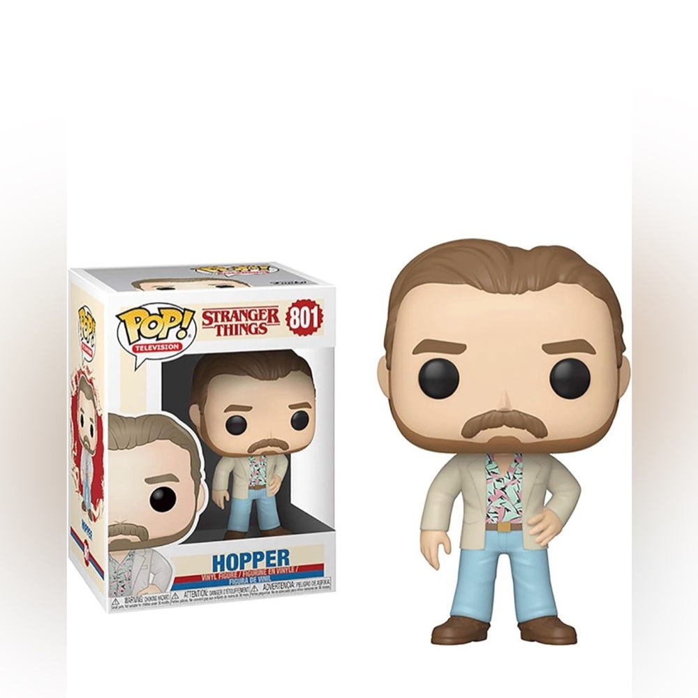 Hopper Stranger Things Funko pops